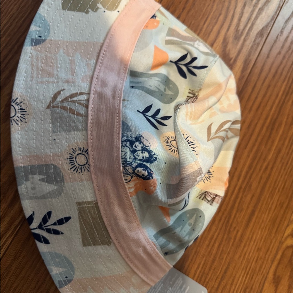 Disney Kids Bucket Hat - Pink and Cream